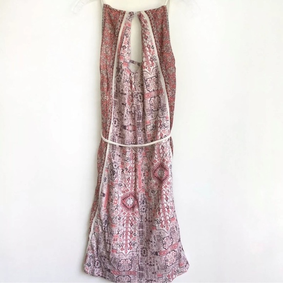 Lucky Brand Tribal Print Tie Waist Dress Size XS - Picture 10 of 11